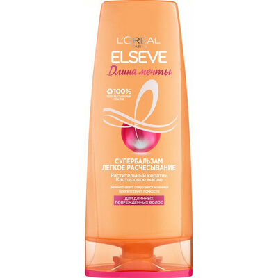Бальзам для волос Loreal Paris Elseve Длина Мечты Легкое расчесывание