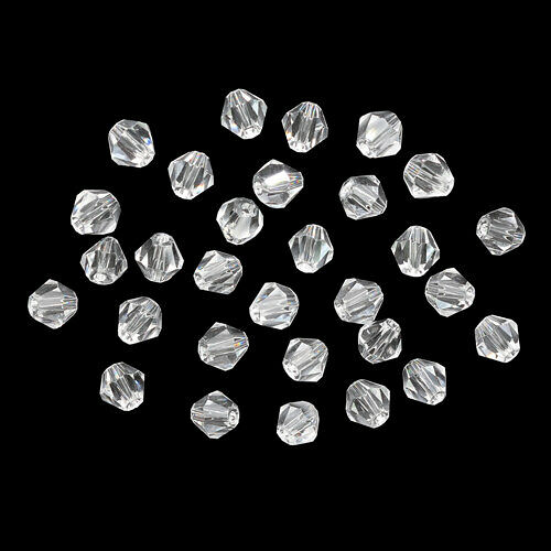 Бусины стеклянные, 6*6мм, Z-439, 30шт/уп(851)