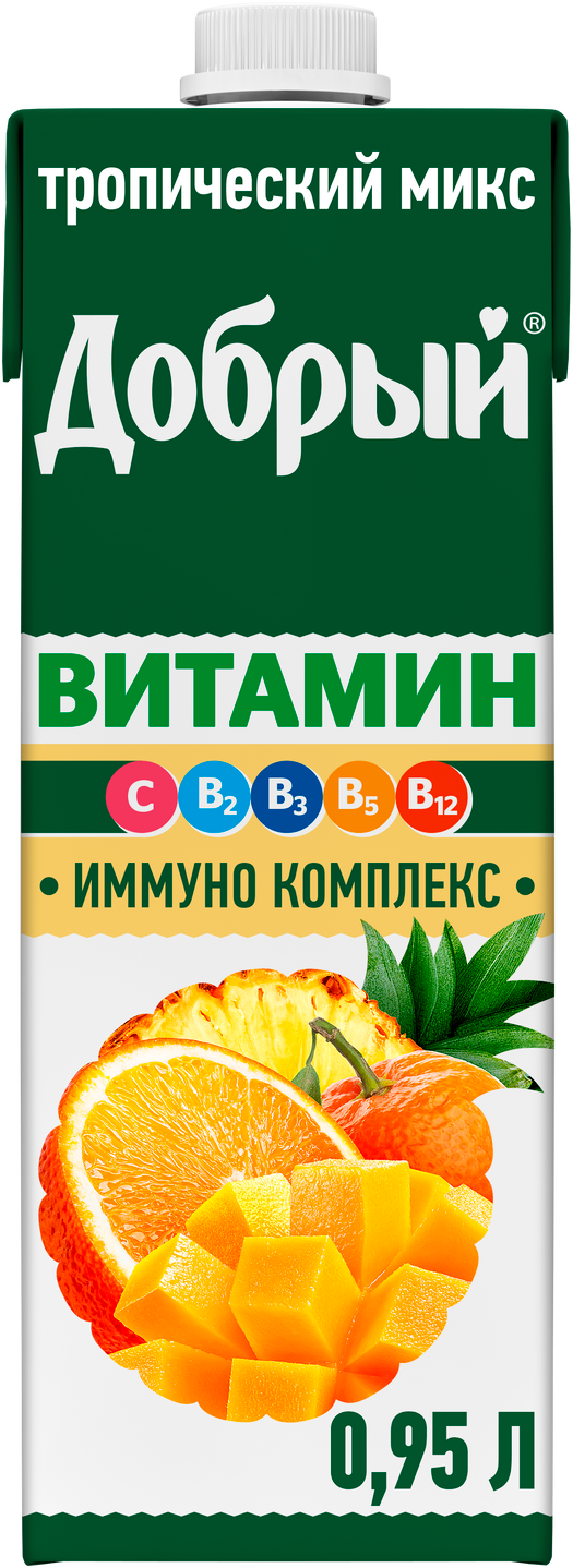 

Напиток Добрый Тропический микс сокосодержащий