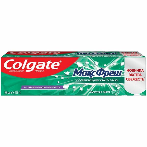 Зубная паста Colgate МаксФреш Нежная мята