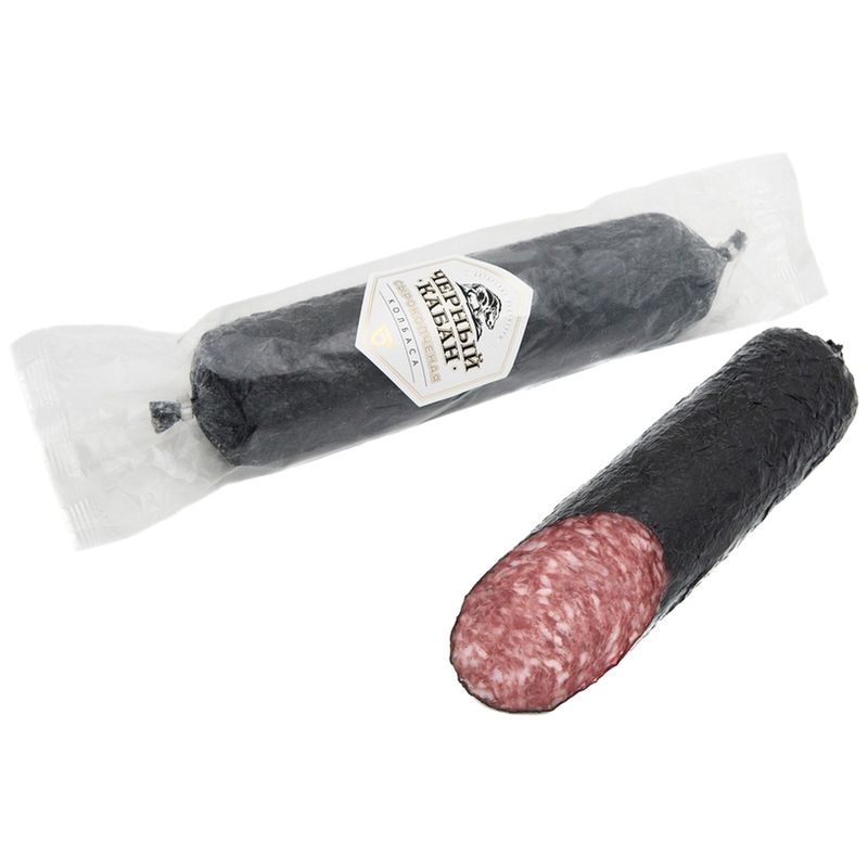 

Колбаса сырокопчёная Чёрный кабан полусухая, 300 г