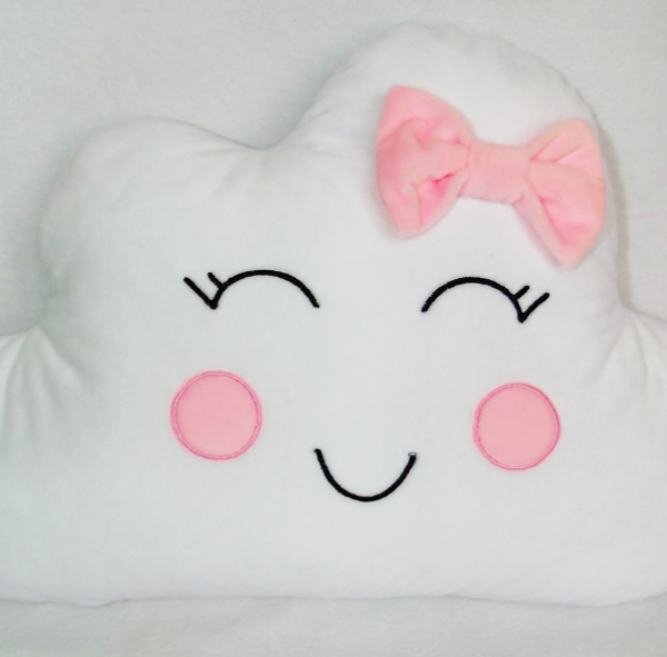 Тучка-подушка белая