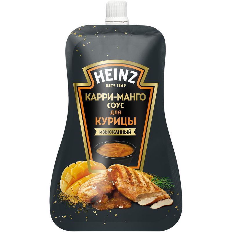 

Соус Heinz Карри-манго для курицы 230 г
