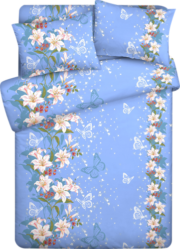 

Комплект постельного белья 1,5-спальный ОТЛИЧНАЯ ЦЕНА/365 ДНЕЙ 100% хлопок, дизайн в ассортименте, Арт. ОЦ-143-150-70/50