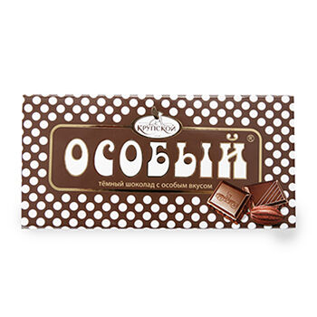 Шоколад тёмный Особый Фабрика имени Крупской