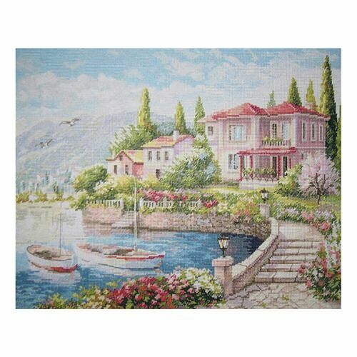 3-16 Набор для вышивания АЛИСА 'Утро на побережье' 38*31см
