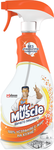 

Чистящее средство Mr. Muscle Ничего лишнего Для кухни 500 мл