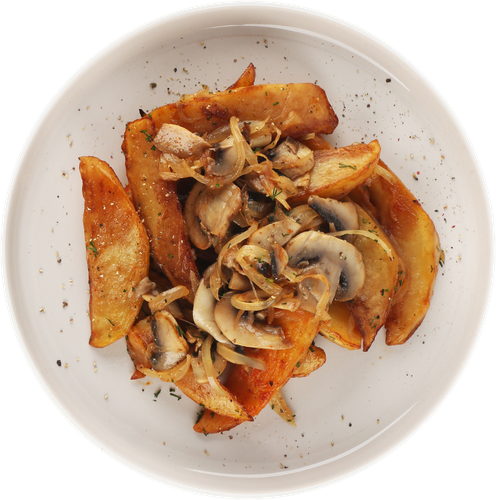 

Картофель жареный Лента Fresh с грибами весовой