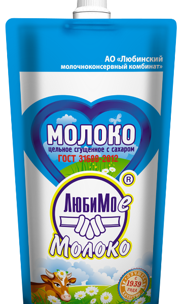 Молоко сгущенное Любимое Молоко с сахаром 8.5%