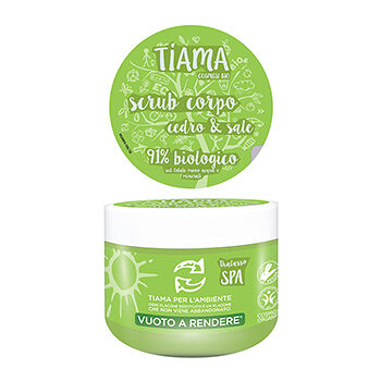 Скраб для тела Tiamabio body scrub citron с ароматом цитрона 250 мл