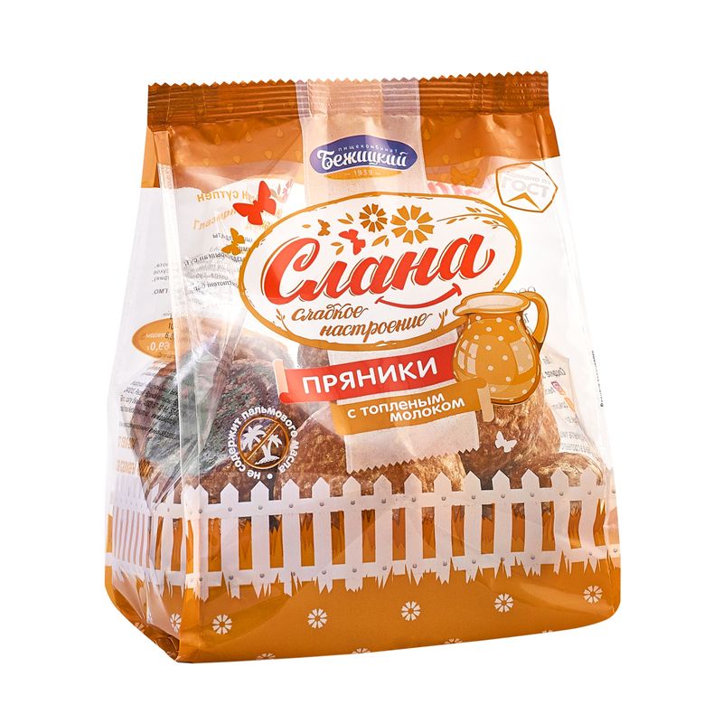

Пряники Слана с топленым молоком, 480 г