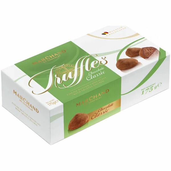 Конфеты Marсhand Truffles classic шоколадные, 175г