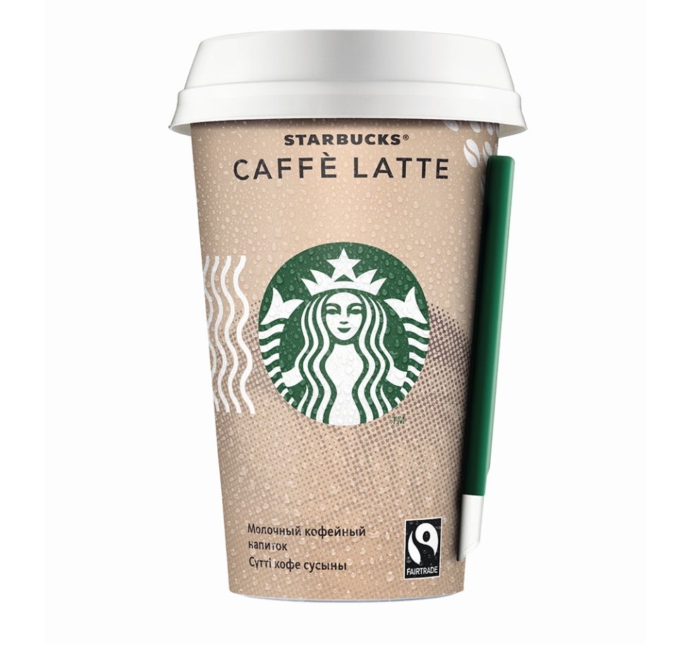 

Напиток кофейный Starbucks Caffe latte ультрапастеризованный 220мл тетрапак Дания, БЗМЖ
