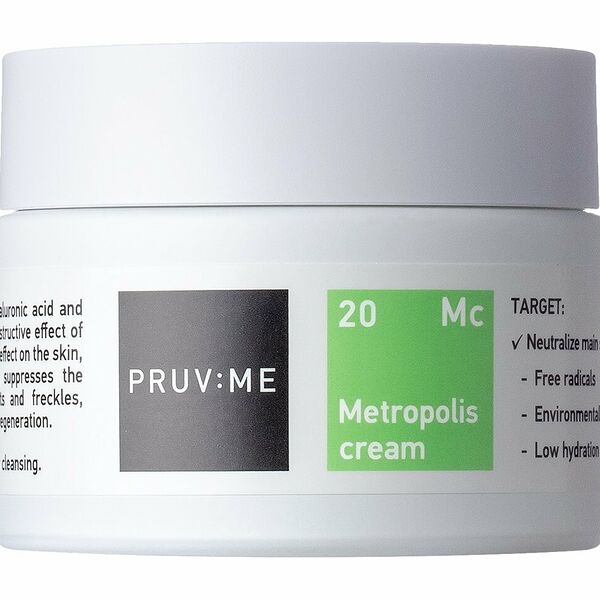 PRUV:ME Mc 20 Metropolis cream Крем для лица метрополис витаминный, 50 мл
