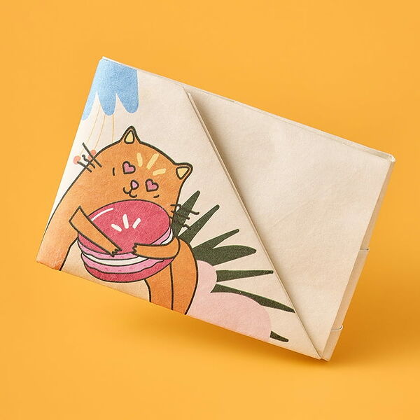 Картхолдер Жизньмарт бежевый