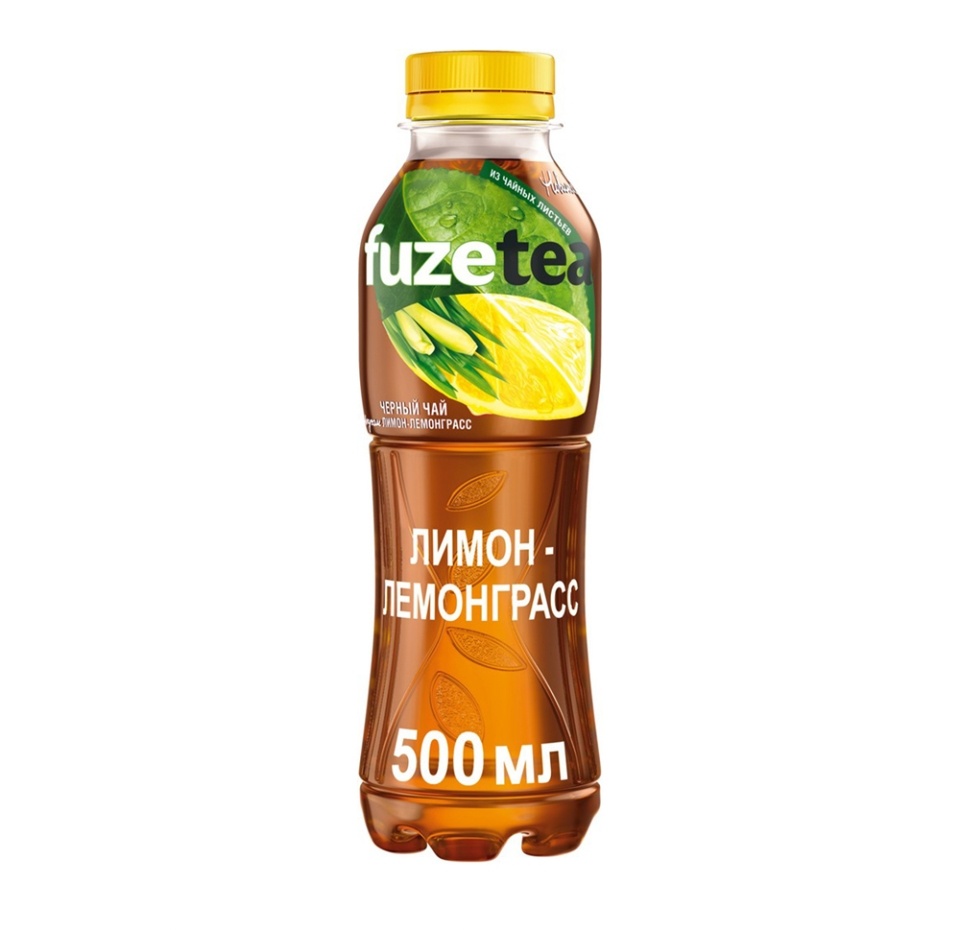 

Холодный чай Fuzetea черный со вкусом Лимон-Лемонграсс 0.5 л, Россия