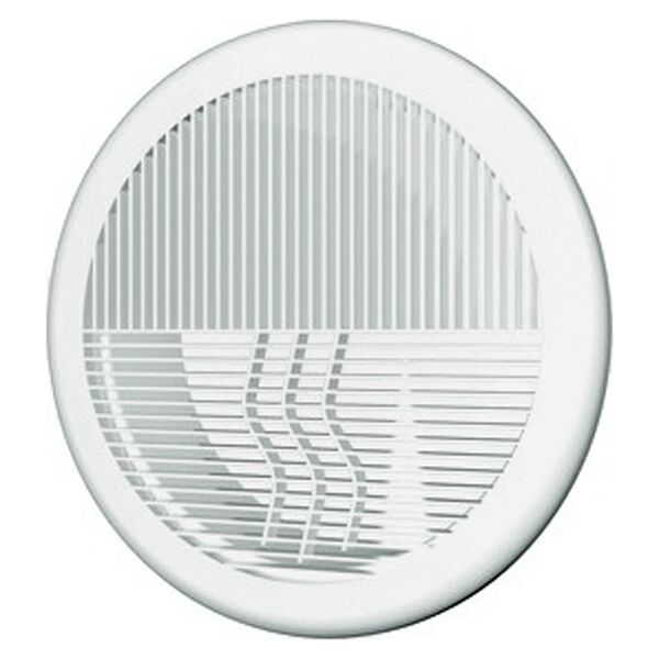 Решетка вентиляционная приточно-вытяжная с фланцем, 143 мм