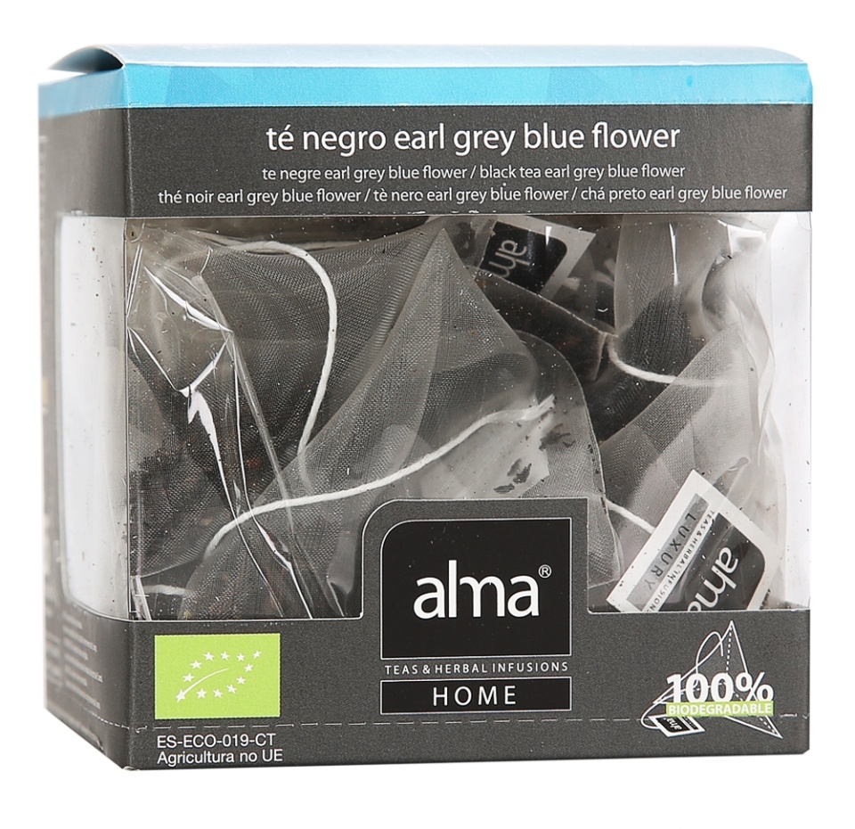 

Чай черный Alma Home Earl Grey пирамидки 15 шт. х 1.86 г