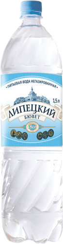 

Вода питьевая Липецкий бювет негазированная 1.5 л