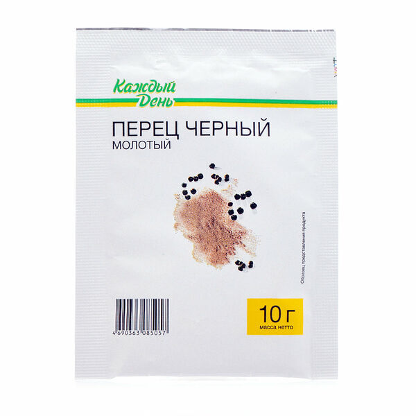 Перец черный молотый Каждый День