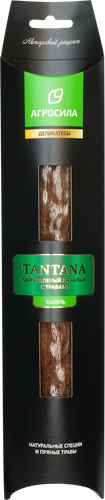 

Казылык Агросила Tantana с травами Халяль из мяса цыплят-бройлеров сыровяленый 170 г
