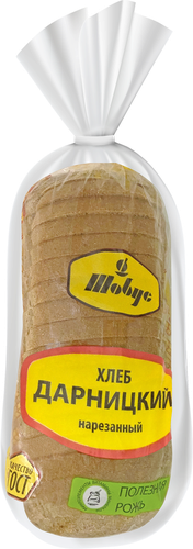 

Хлеб Тобус Дарницкий формовой нарезка 670 г