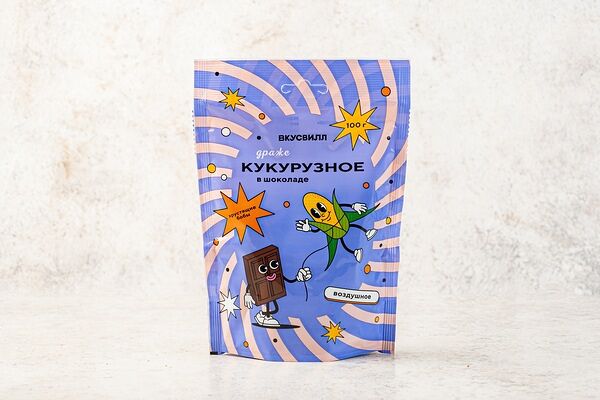 Драже кукурузное в шоколаде
