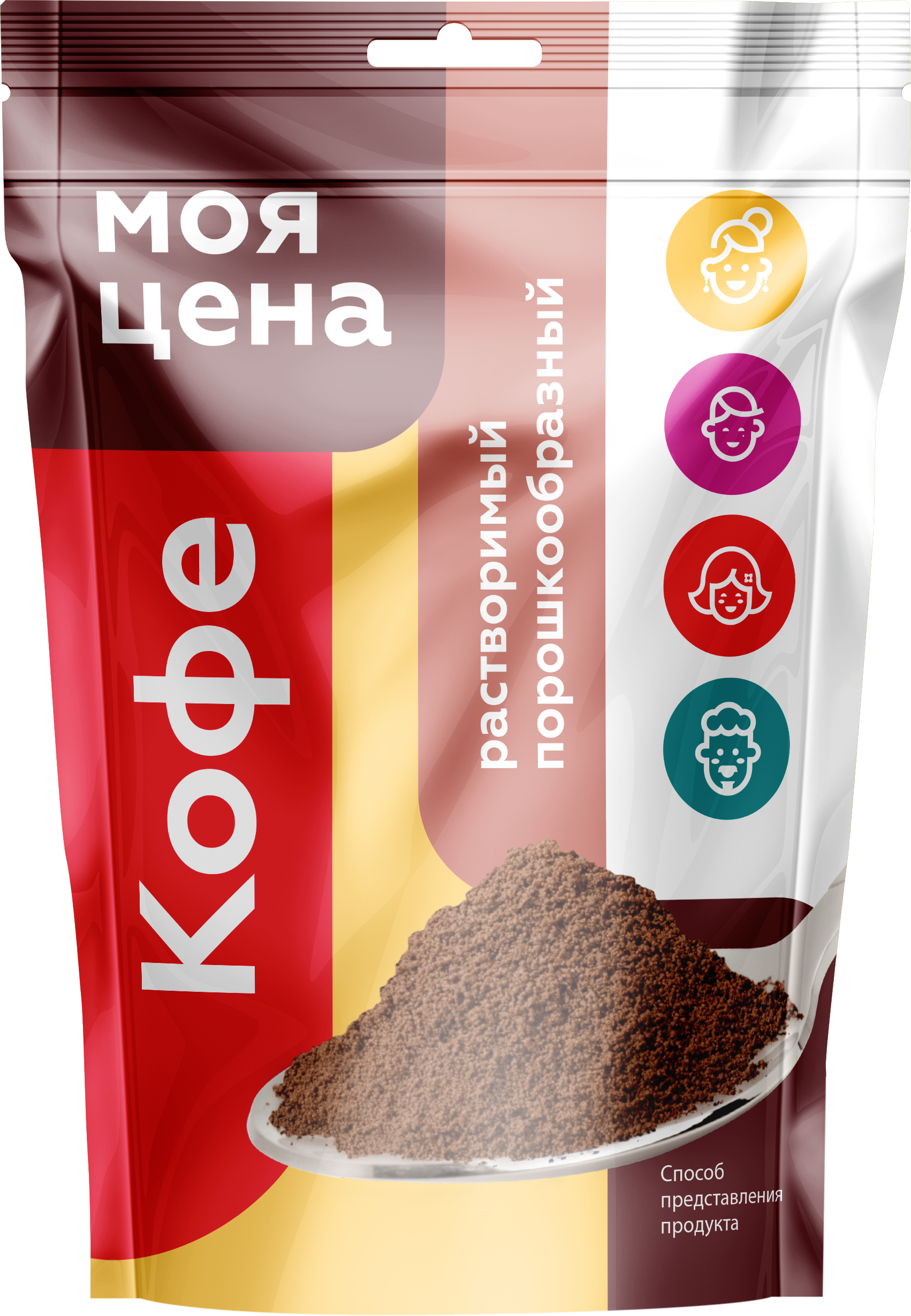 

Кофе растворимый Моя цена порошкообразный