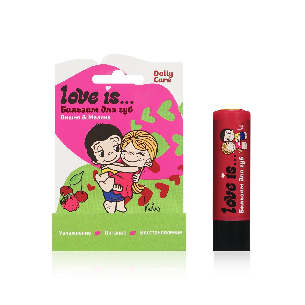 

Бальзам для губ Love is Вишня, малина 4.2 г