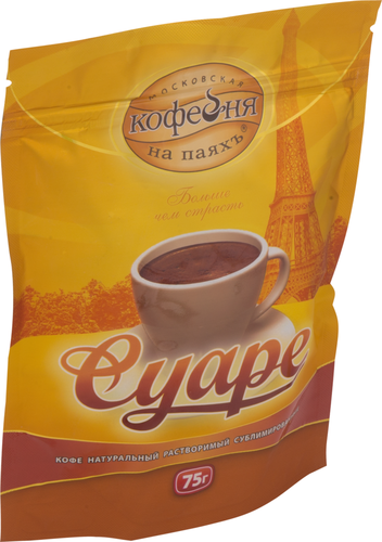 

Кофе растворимый Московская кофейня на паяхъ Суаре 75 г