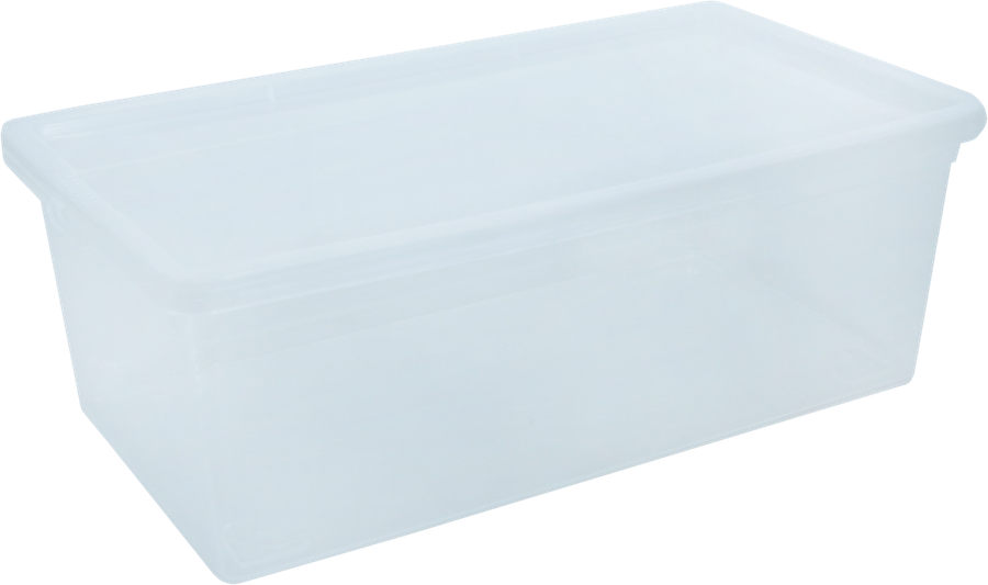 

Ящик Idea прозрачный размер М 34 х 19 х 12 см 5.5 л