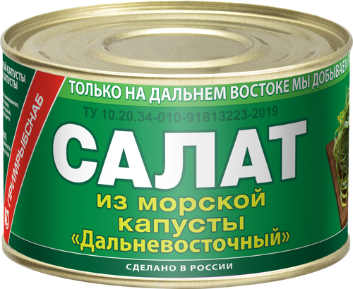 

Салат Примрыбснаб Дальневосточный из морской капусты 220 г