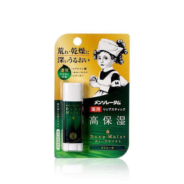 Бальзам для губ Mentholatum Deep Moist с ментолом