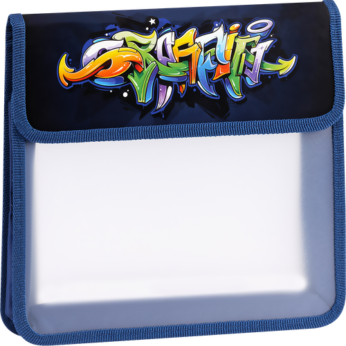 

Папка для тетрадей ARTSPACE, А5, 2 отделения, пластик, на липучке, в ассортименте, Арт. ПТ-95_42186/1