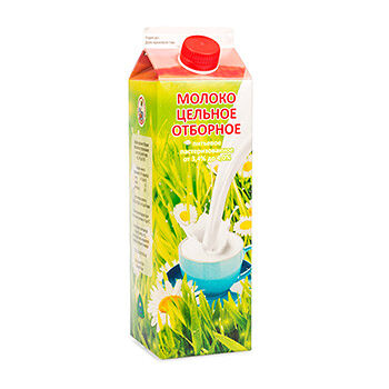 Молоко из Вологды цельное 3,4-4% отборное