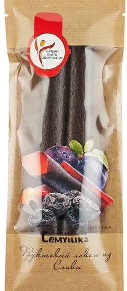 Лаваш Семушка фруктовый из сливы 80г