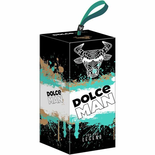 Набор подарочный Dolce Milk Man 317 Гель 3в1 Дикий лес и губка для душа