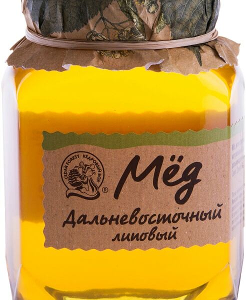 Мед Кедровый Бор Дальневосточный липовый натуральный 500г