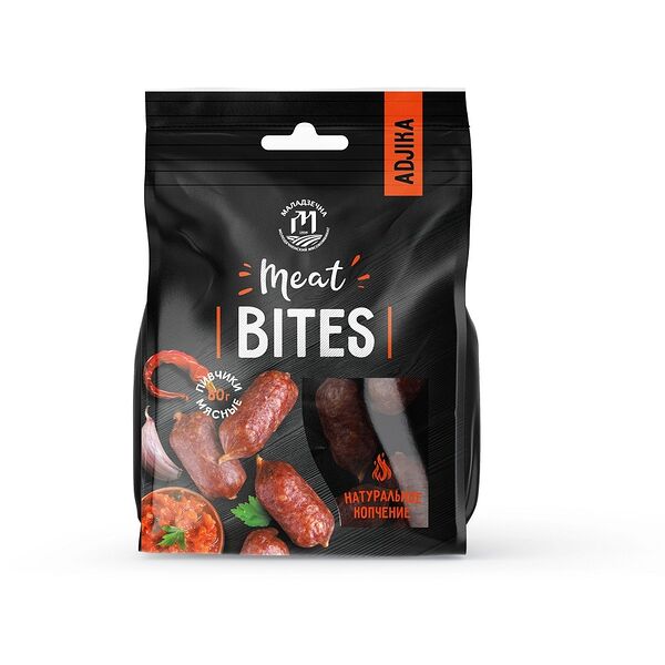 Изд колб Колбаски мясные салями Пивчики Аджика с/в в/с 0,08кг Велес-мит