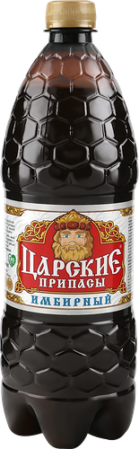 Квас живой ЦАРСКИЕ ПРИПАСЫ Имбирный, 1 л