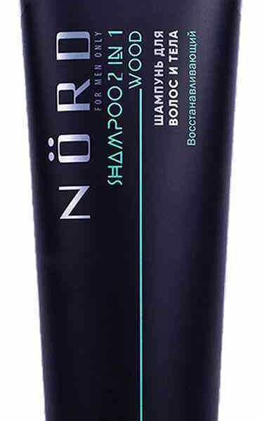 Шампунь для волос и тела мужской Nord Wood Восстанавливающий