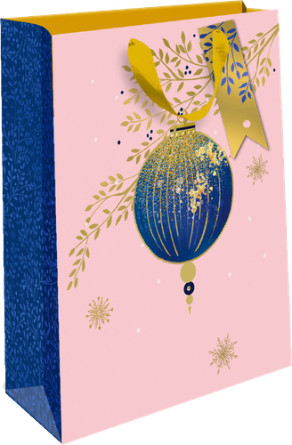 

Пакет подарочный Арт и Дизайн Новый Год Премиум 26х32х12см