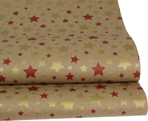 

Бумага упаковочная Крафт 70х100см Арт. БКР70-100, в ассортименте