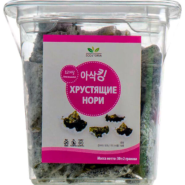 Чипсы Ecostoria Нори оригинальные
