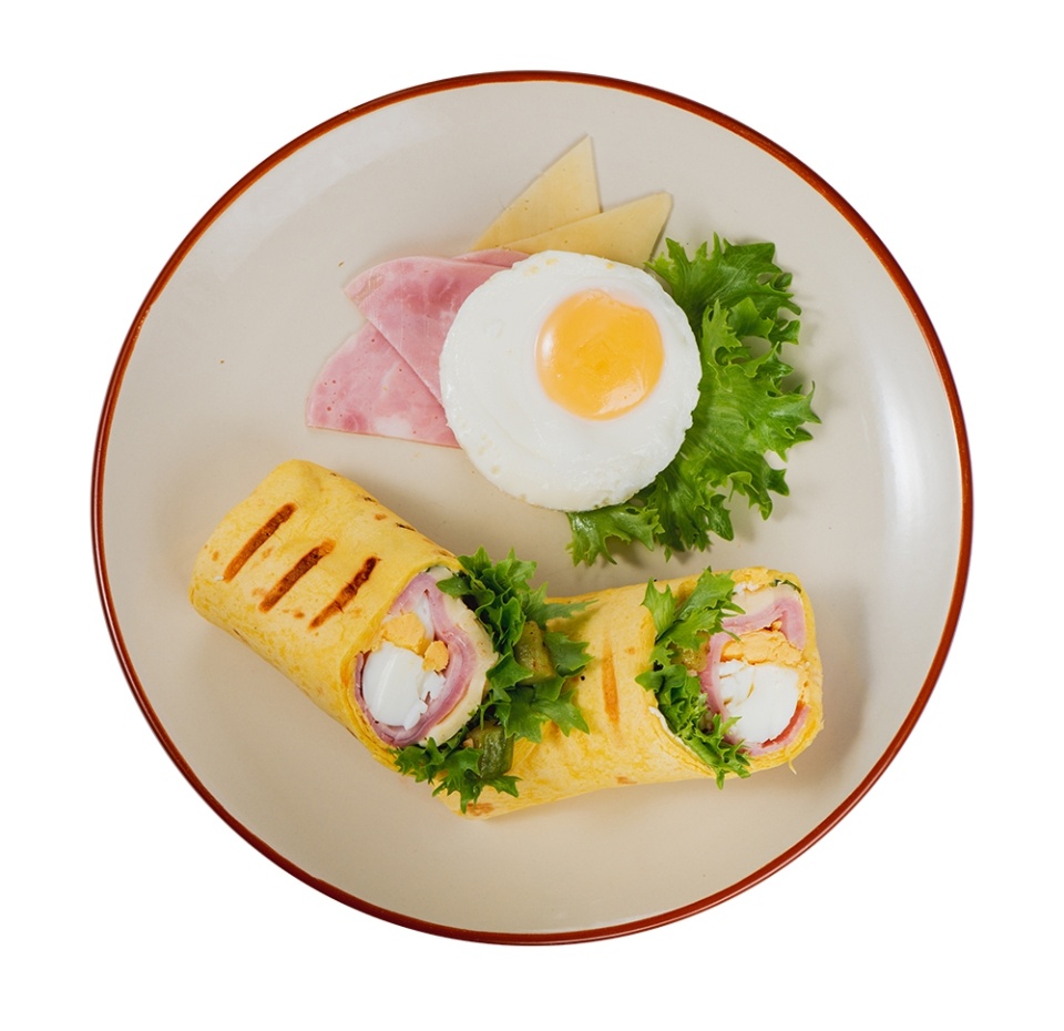 

Ролл Уже Готово с ветчиной и яйцом на пшеничной лепёшке 220 г