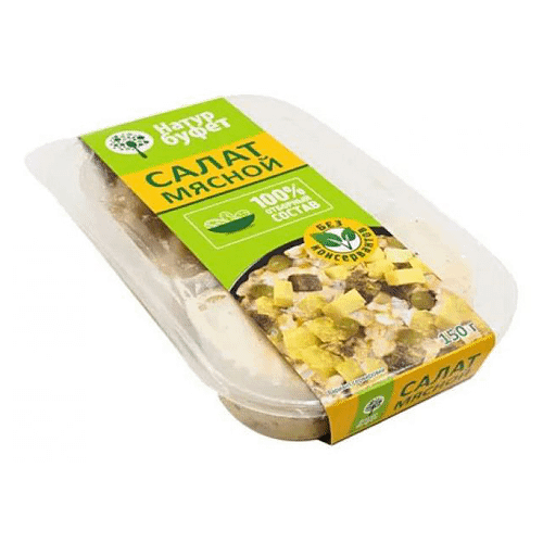 Салат Натурбуфет мясной на майонезе