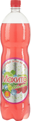 Напиток СЫКТЫВКАРПИВО Мохито, малина ароматизированный сильногазированный, 1.5л
