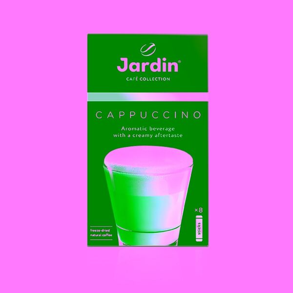 Кофейный напиток растворимый Jardin Cappuccino, 8×18 г