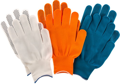 

Перчатки ПВХ PALISAD 3 пары, с точками, размер XL, цвет в ассортименте