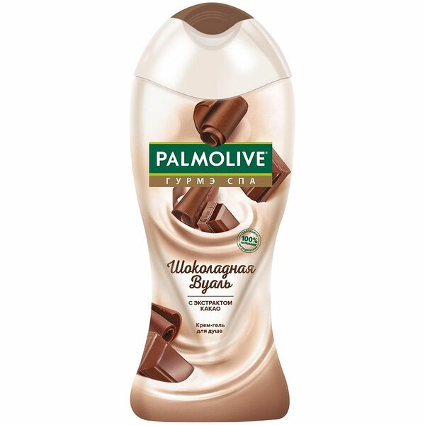Крем-гель для душа Palmolive гурмэ Спа Шоколадная вуаль с экстрактом какао